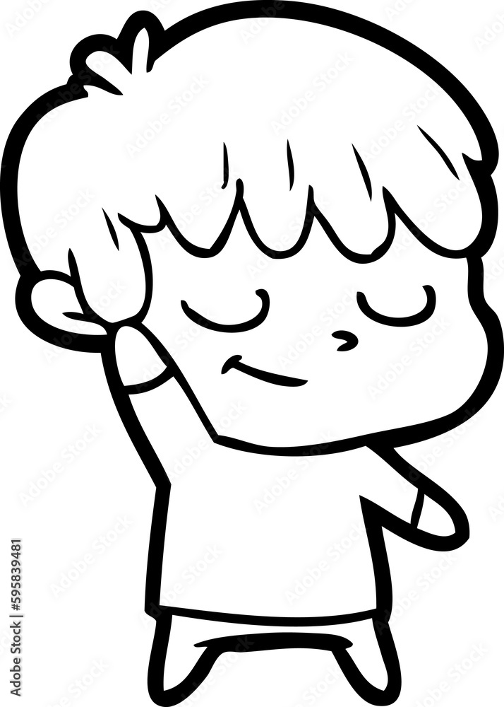 happy cartoon boy happy cartoon boy