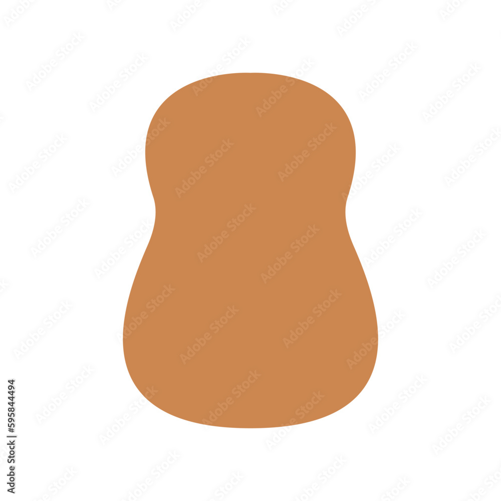 Silhouette of an acoustic guitar body with a clean blank background. Silhouette of an acoustic guitar body with a clean blank background.