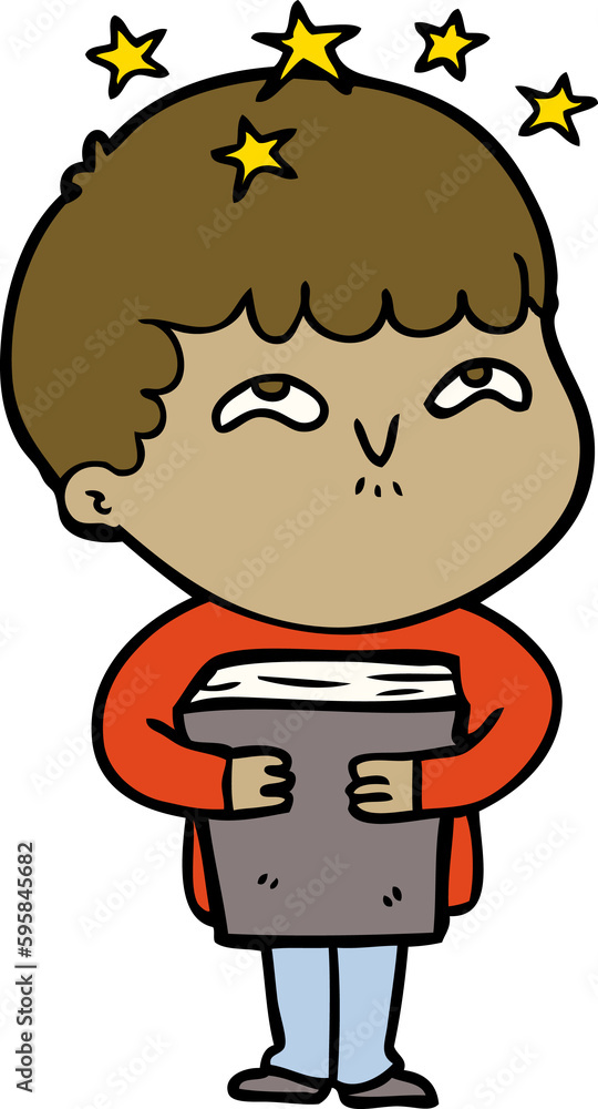 cartoon amazed boy cartoon amazed boy