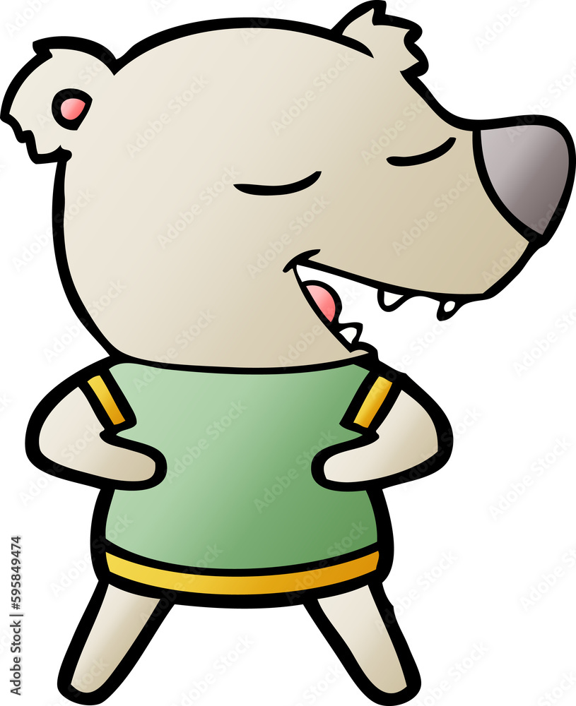 cartoon bear