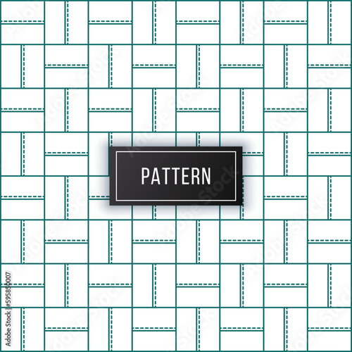 Black and white Brick basket weave pattern background