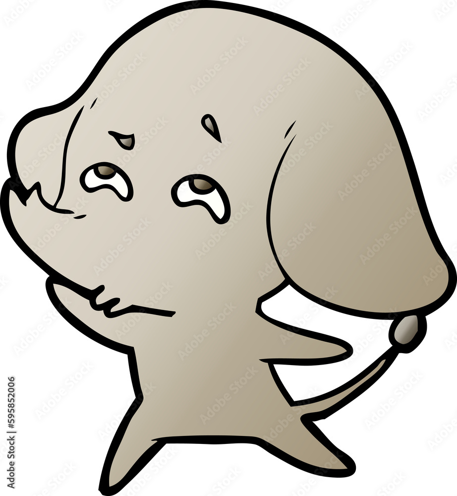 cartoon elephant remembering cartoon elephant remembering