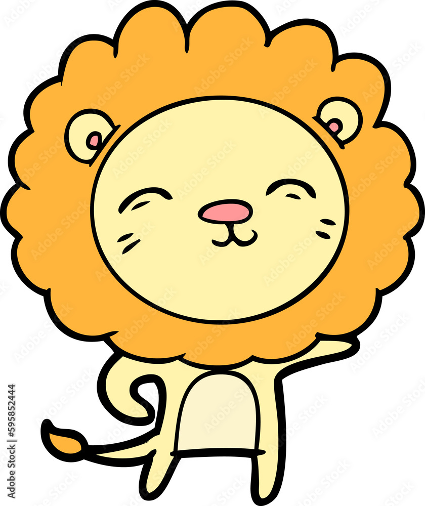 cartoon lion cartoon lion