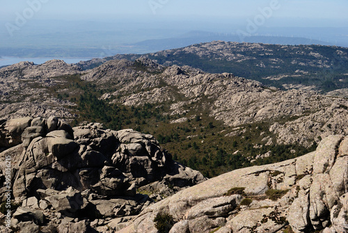 Le cime granitiche del Monte Limbara