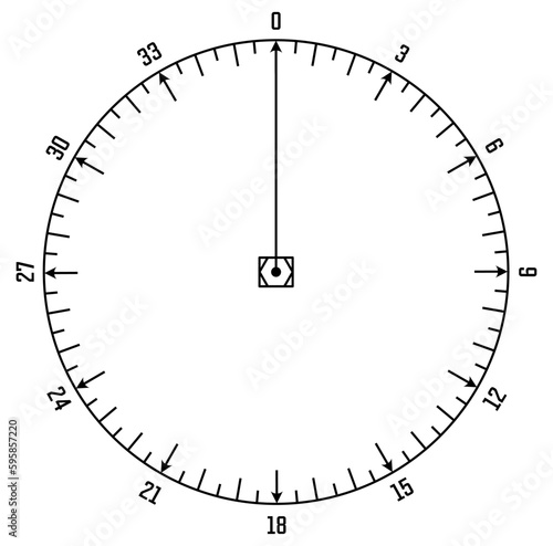 Aeronautical Compass Rose - Air Navigation