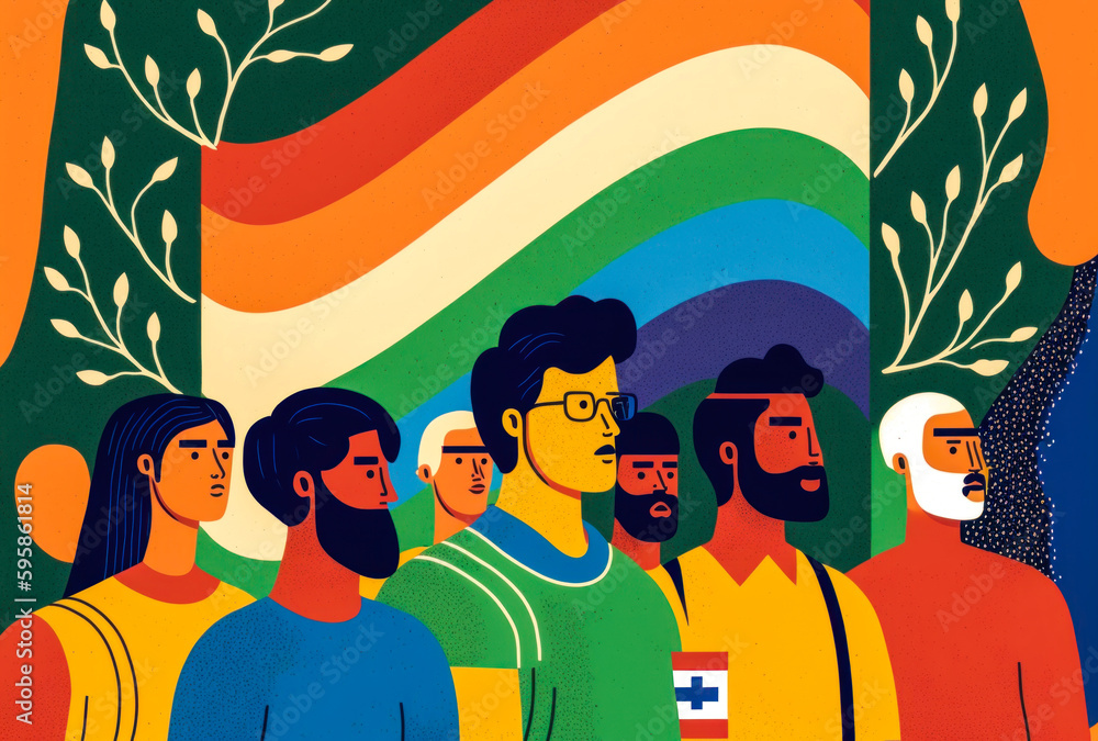Group Of LGBTQ People Proudly Standing Under A Brightly Colored why-determining-core-values-will-help-grow-your-business
