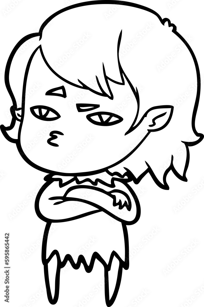 cartoon vampire girl cartoon vampire girl