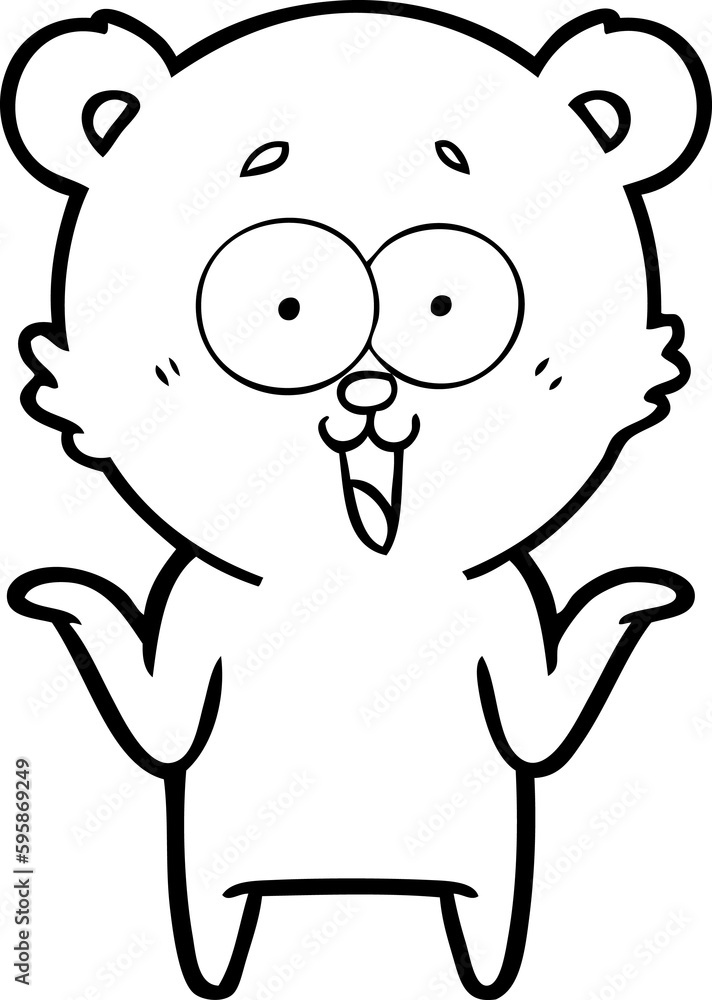 laughing teddy bear cartoon laughing teddy bear cartoon