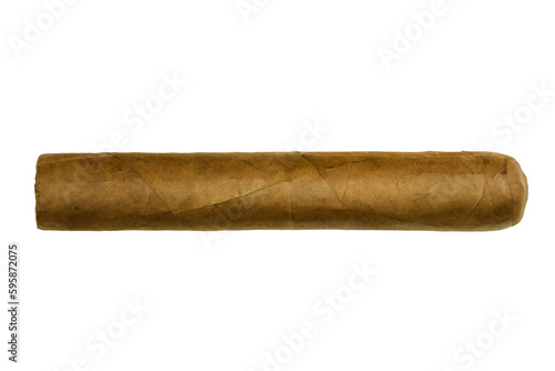 Cuban cigar isolated on transparent background