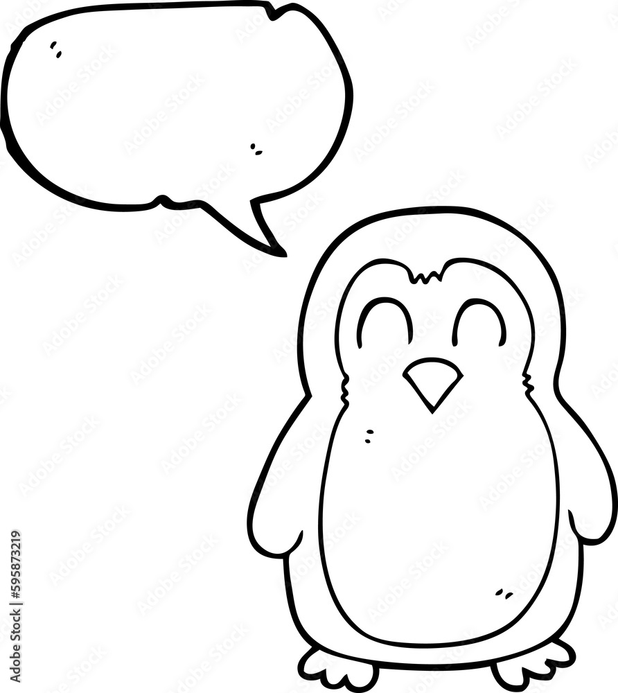 freehand drawn speech bubble cartoon bird freehand drawn speech bubble cartoon bird