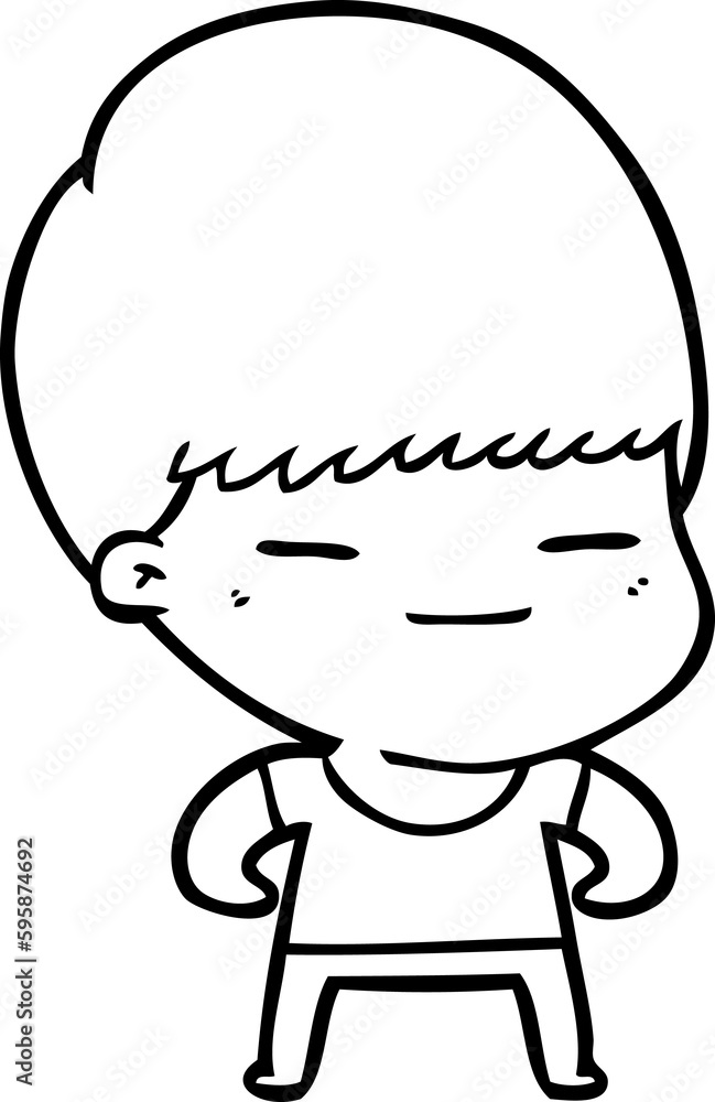 cartoon smug boy cartoon smug boy