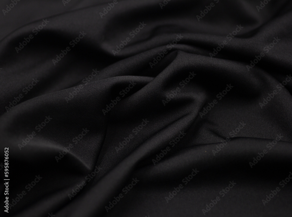 Fototapeta premium black satin background