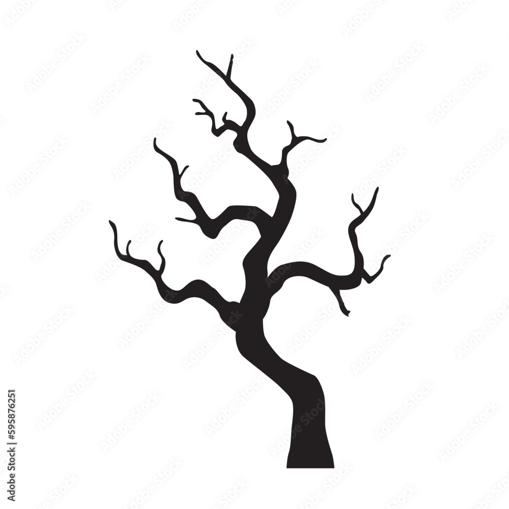 flower or tree silhouette icon. flower or tree silhouette icon.