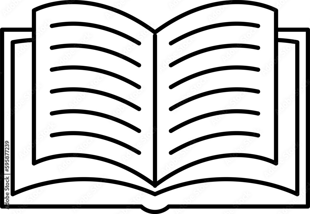 Book icon. Open book icon. Education signs and symbols. Vector illustration. Book icon. Open book icon. Education signs and symbols. Vector illustration.