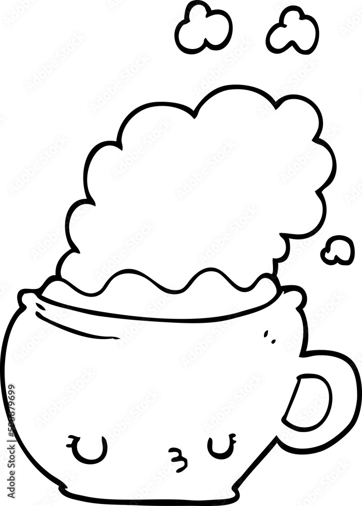cute cartoon coffee cup cute cartoon coffee cup