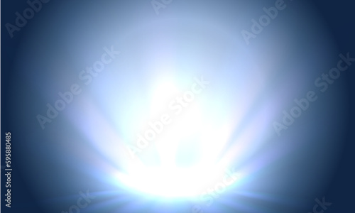 blue light glowing abstract background
