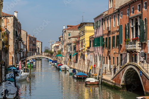 Picture of Venice in spring, Italy.