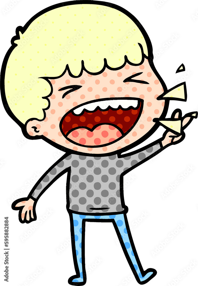 cartoon laughing man cartoon laughing man