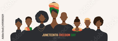 Juneteenth Freedom Day banner.
