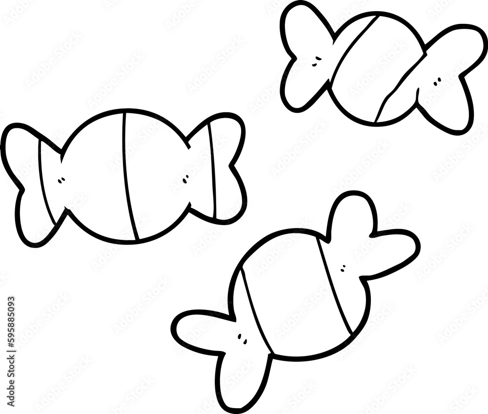 cartoon wrapped candy cartoon wrapped candy