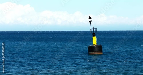 navigation buoy in Kemer bay