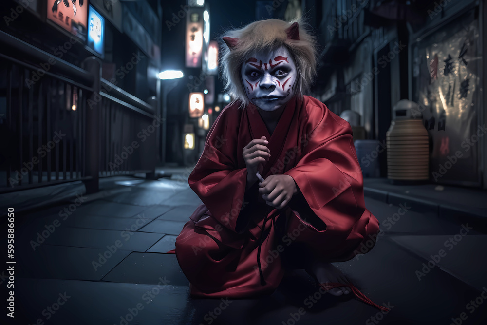 Yokai in the streets of Japan Yokai in the streets of Japan