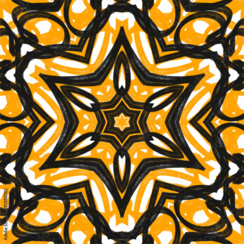 Abstract kaleidoscope background. Beautiful kaleidoscope seamless pattern. Multicolor mosaic texture. Seamless kaleidoscope texture. Unique kaleidoscope design