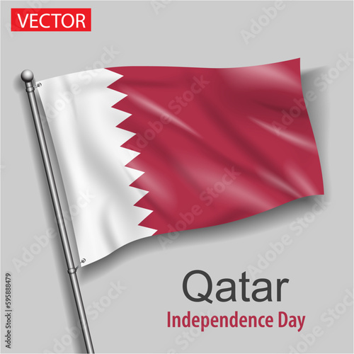 Qatar country flag independence day