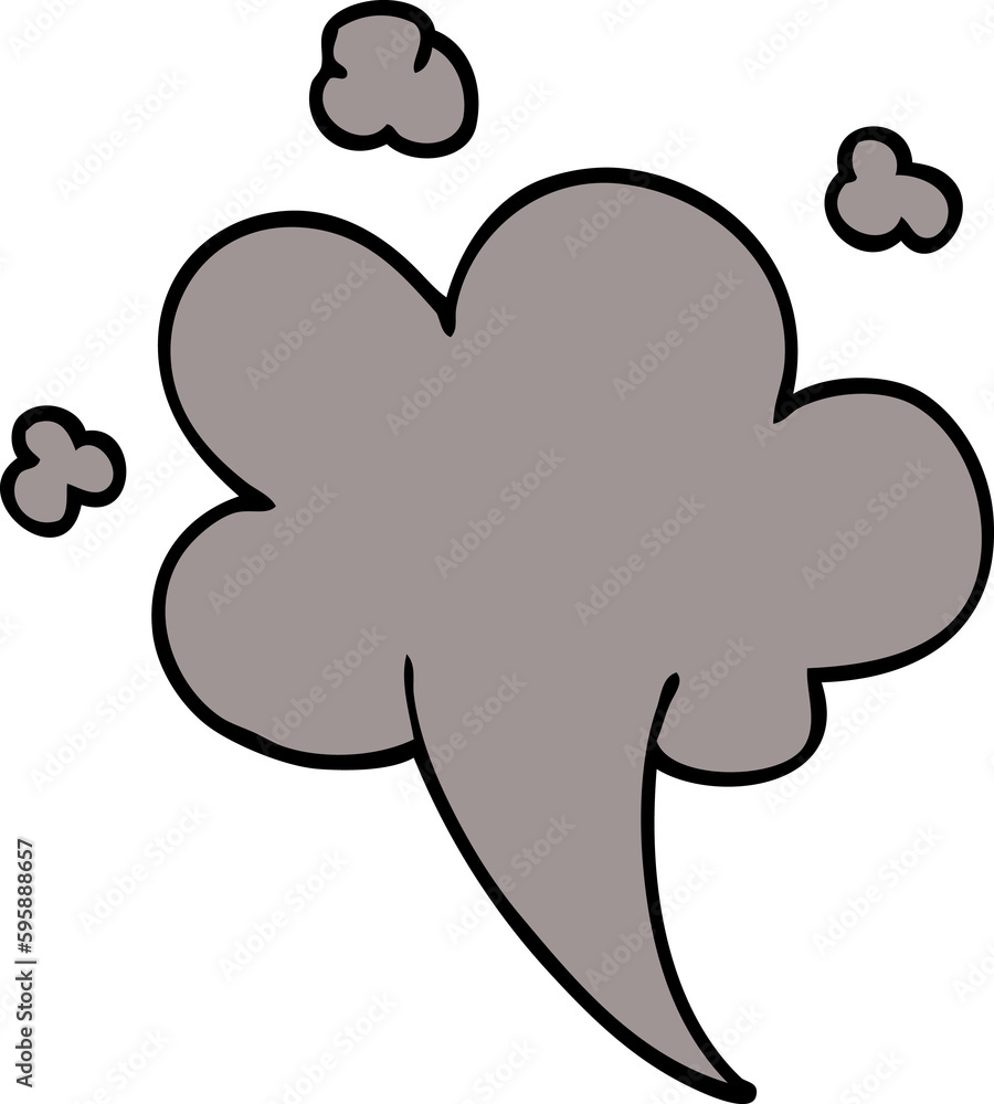 cartoon doodle whooshing cloud cartoon doodle whooshing cloud