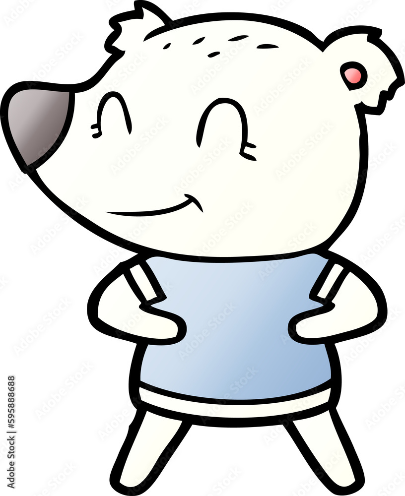 polar bear cartoon polar bear cartoon