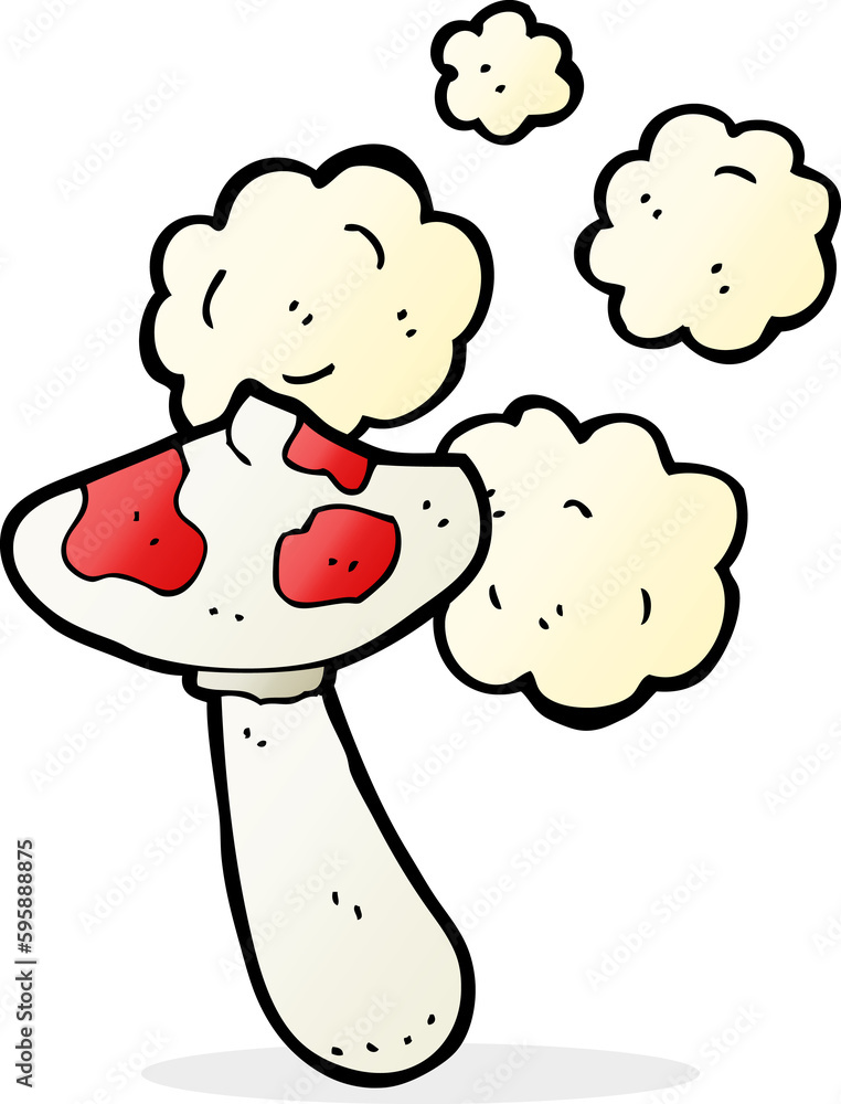 cartoon toadstool mushroom cartoon toadstool mushroom