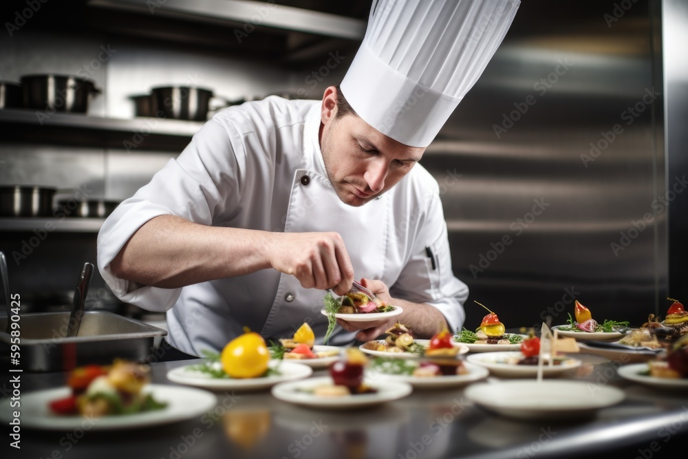 portrait of a chef, ai generative portrait of a chef, ai generative