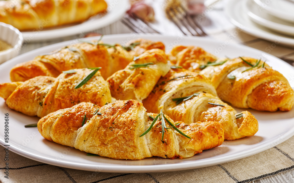 savory crescent rolls with melted cheese filling savory crescent rolls with melted cheese filling