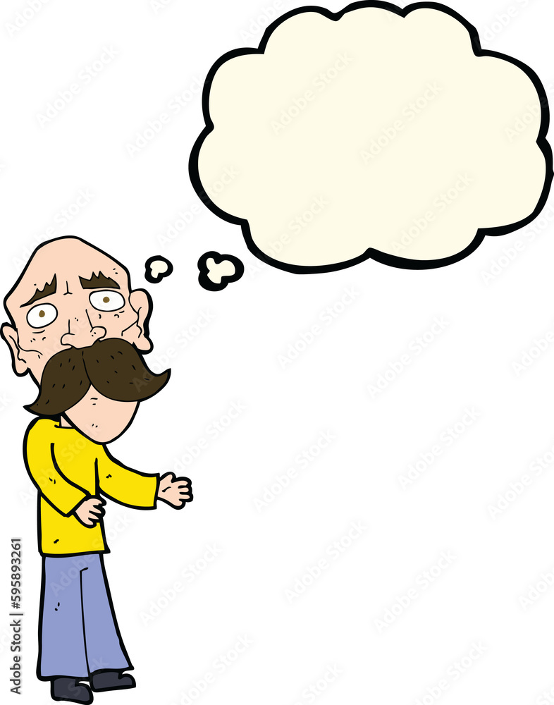 cartoon lonely old man with thought bubble cartoon lonely old man with thought bubble