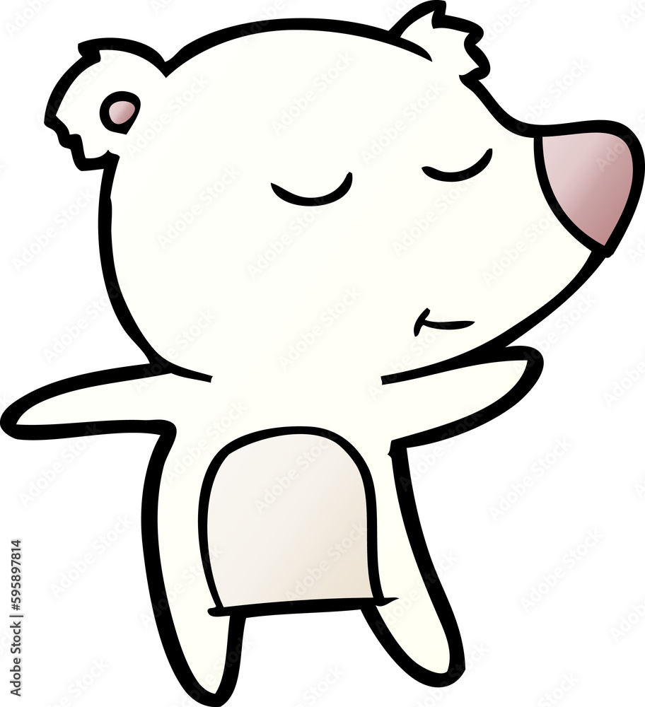 polar bear cartoon polar bear cartoon