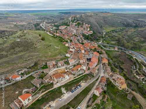 medieval village of Sepulveda Segovia photo