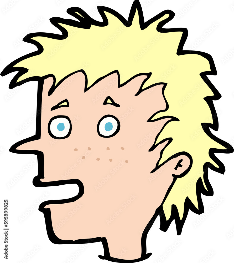 cartoon excited boy cartoon excited boy