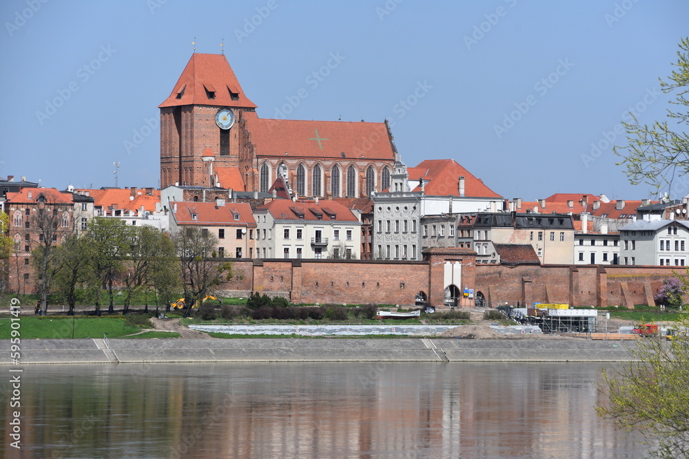 Toruń, gotyckie miasto wpisane na listę UNESCO, architektura, gród, europa, podróż, stary, krajobraz, niebo, średniowiecznej, lato, dom Toruń, gotyckie miasto wpisane na listę UNESCO, architektura, gród, europa, podróż, stary, krajobraz, niebo, średniowiecznej, lato, dom
