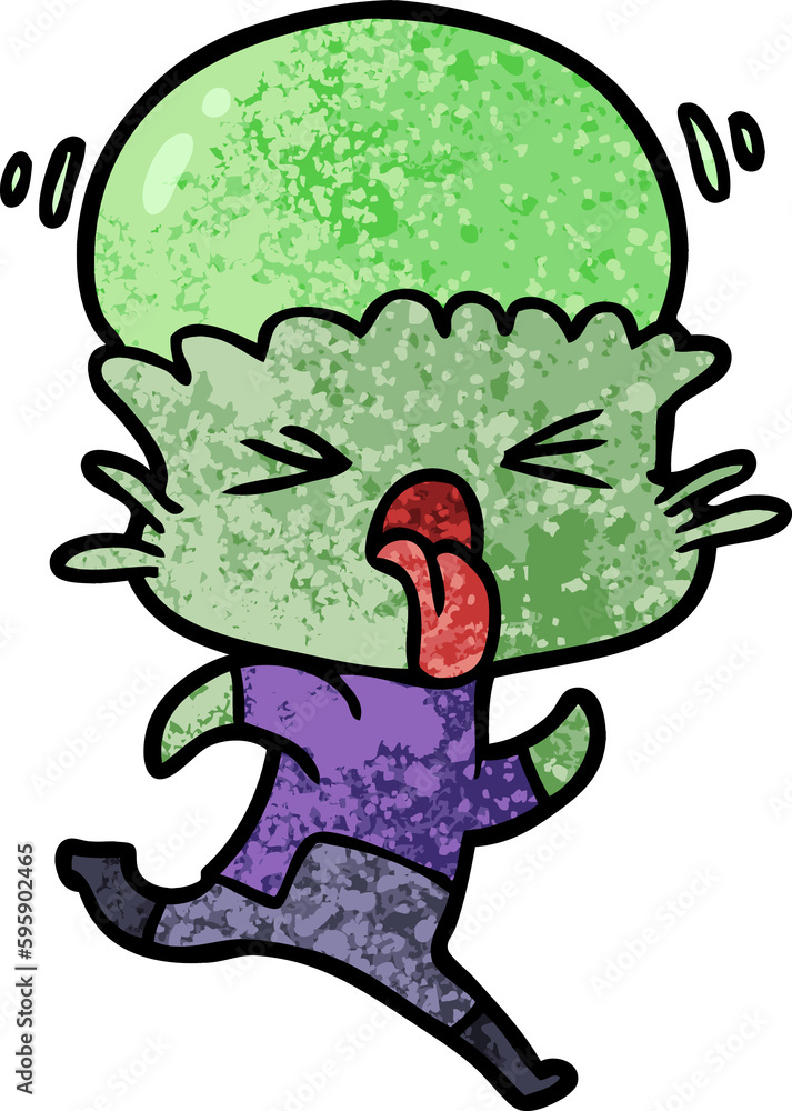 weird cartoon alien weird cartoon alien