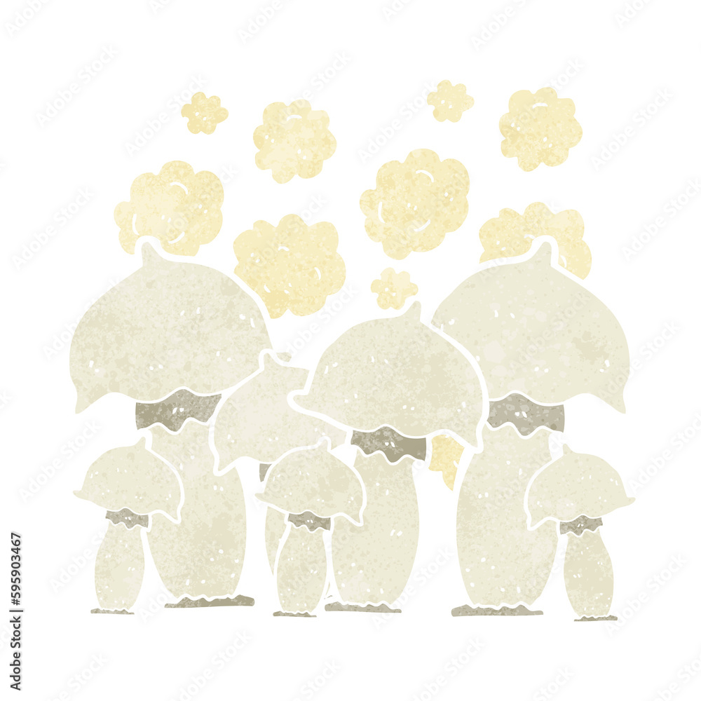 cartoon mushrooms cartoon mushrooms