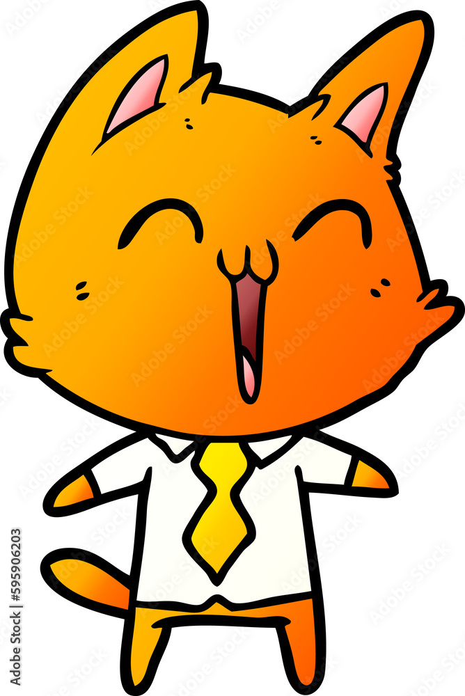 happy cartoon cat happy cartoon cat