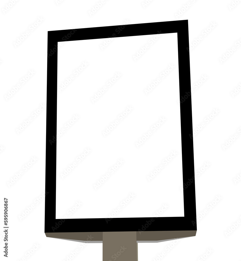 Outdoor pole vertical light box billboard Outdoor pole vertical light box billboard