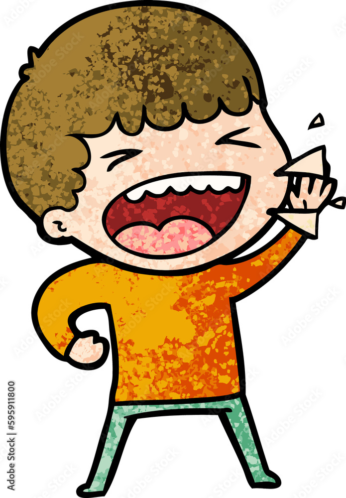 cartoon laughing man cartoon laughing man