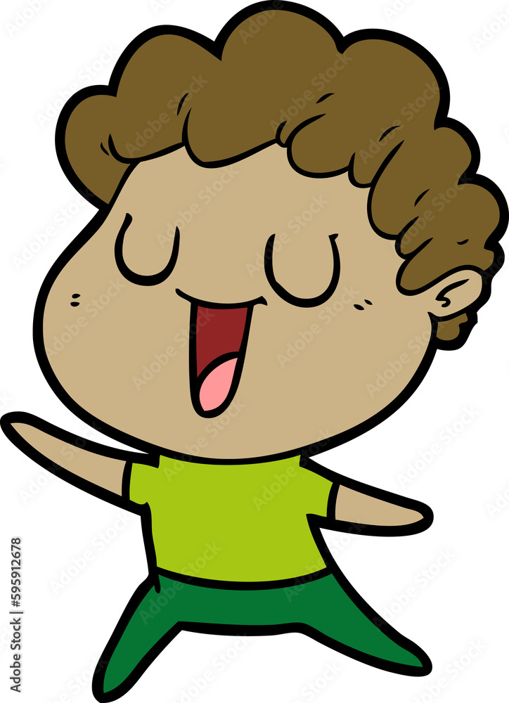 laughing cartoon man laughing cartoon man