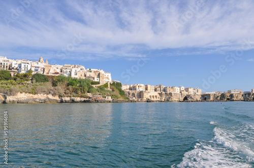 White cliffs in Vieste