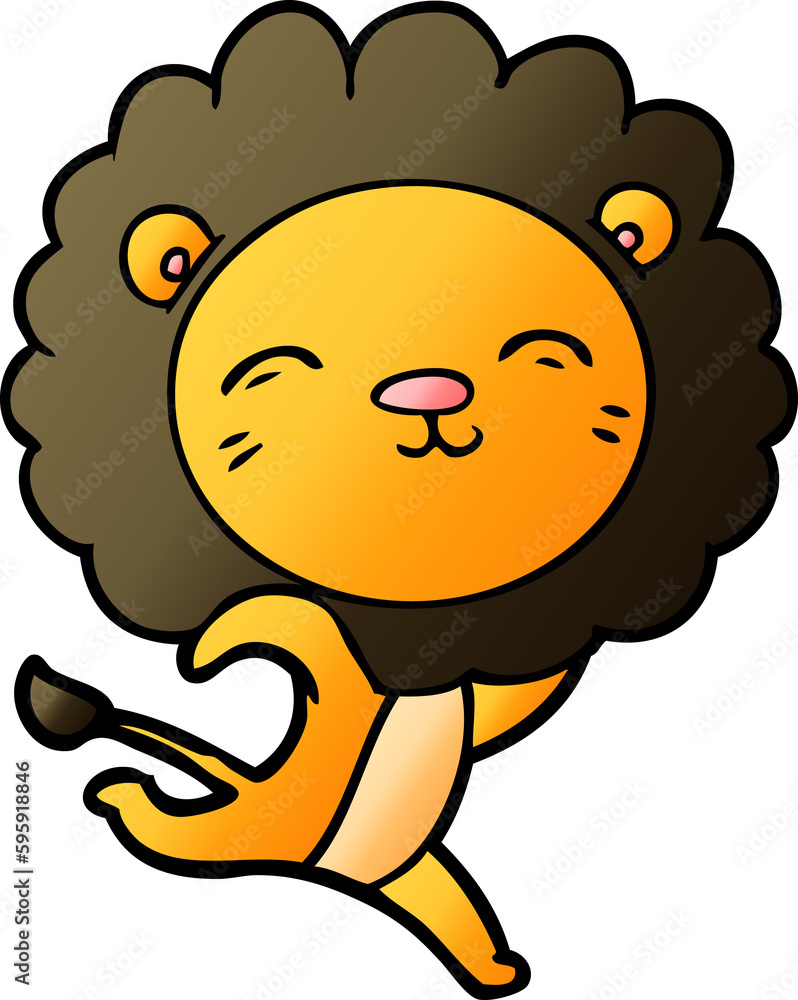 cartoon lion cartoon lion