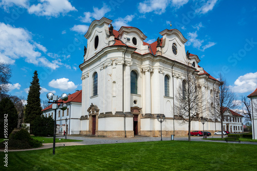 Benedictine abbey in Brevnov in Prague photo