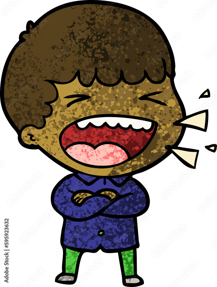 cartoon laughing man cartoon laughing man