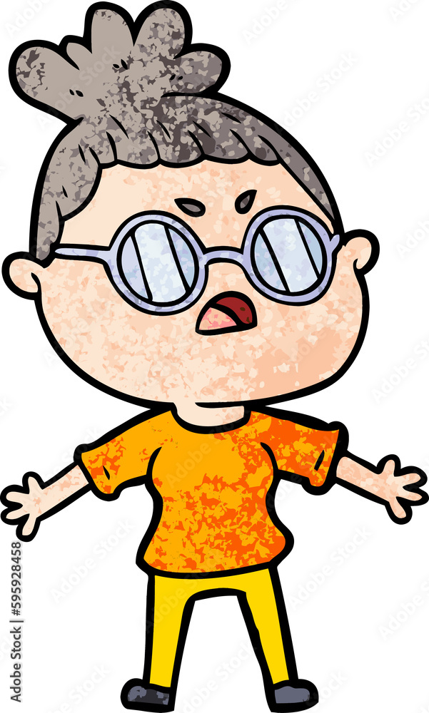 cartoon annoyed woman cartoon annoyed woman