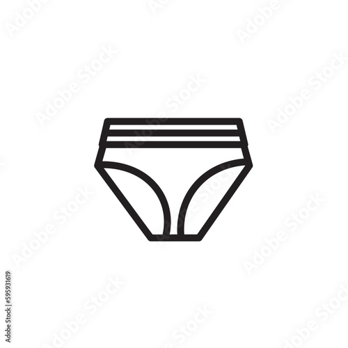 Shorts Clothes Fashion Outline Icon